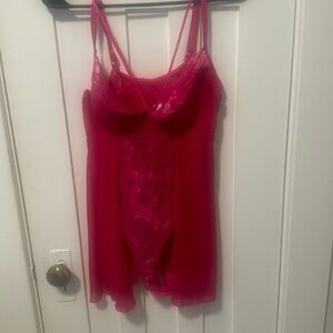 1XL pink lingerie